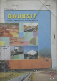 Image of BAUKSIT : potensi, penambangan, dan pemanfaatan