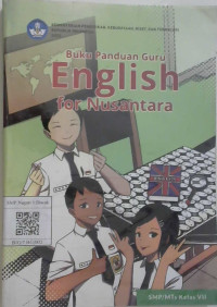 Image of Buku Panduan Guru English for Nusantara