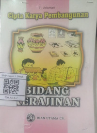 Image of Cipta Karya Pembangunan Bidang Kerajinan