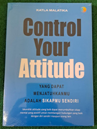 Image of CONTROL YOUR ATTITUDE