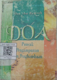 Image of Doa Puncak Pengampunan dan Penghambaan