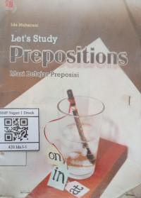 Image of LET'S STUDY PREPOSITIONS
