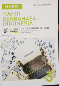 Image of MAHIR BERBAHASA INDONESIA : 9