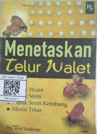Image of Menetaskan Telur Walet
