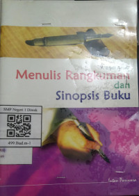 Image of Menulis Rangkuman dan Sinopsis Buku